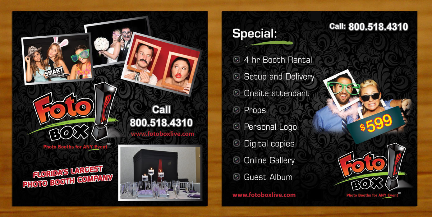 Flyer Design by Sbss for Foto Box | Design: #1565893