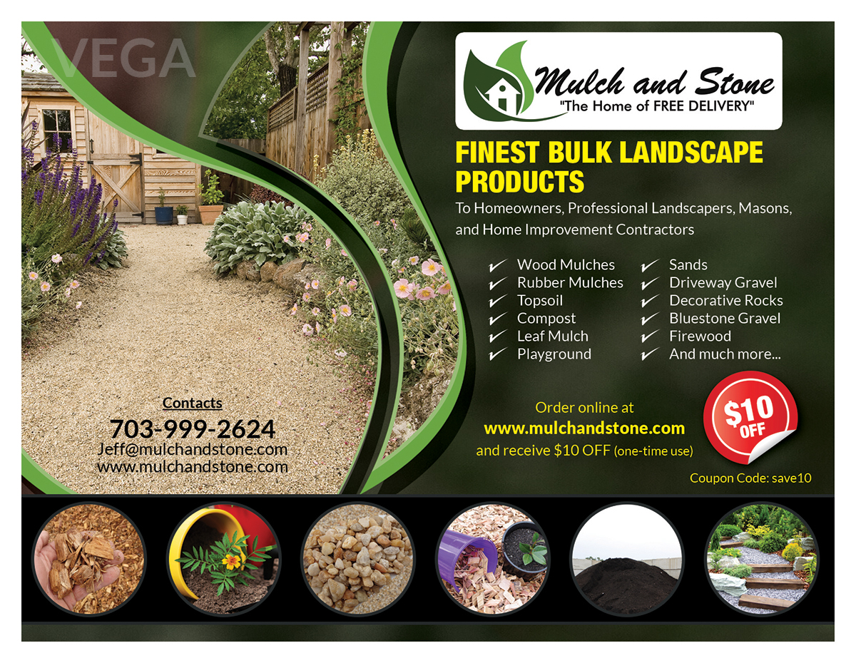 Design de Carte Postale par VEGA-Designs pour The Rubber Mulch Pro | Design #5581521