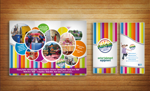 Brochure Design by alessandroevge for Funtime Inflatables Limited | Design: #5601114