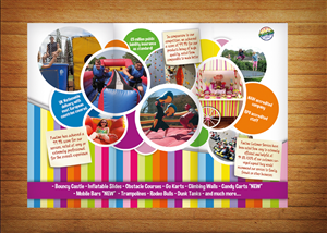 Inflatable Event Hirer requires Tri-Fold mini brochure  | Design de Brochure par alessandroevge