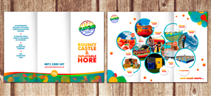 Broschüren-Design von Victor_pro für Funtime Inflatables Limited | Design: #5605425