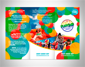 Broschüren-Design von Victor_pro für Funtime Inflatables Limited | Design: #5631683