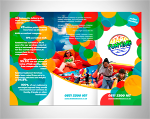 Brochure Design by Victor_pro for Funtime Inflatables Limited | Design: #5657592