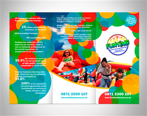 Broschüren-Design von Victor_pro für Funtime Inflatables Limited | Design: #5666191