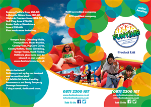 Inflatable Event Hirer requires Tri-Fold mini brochure  | Design de Brochure par Victor_pro