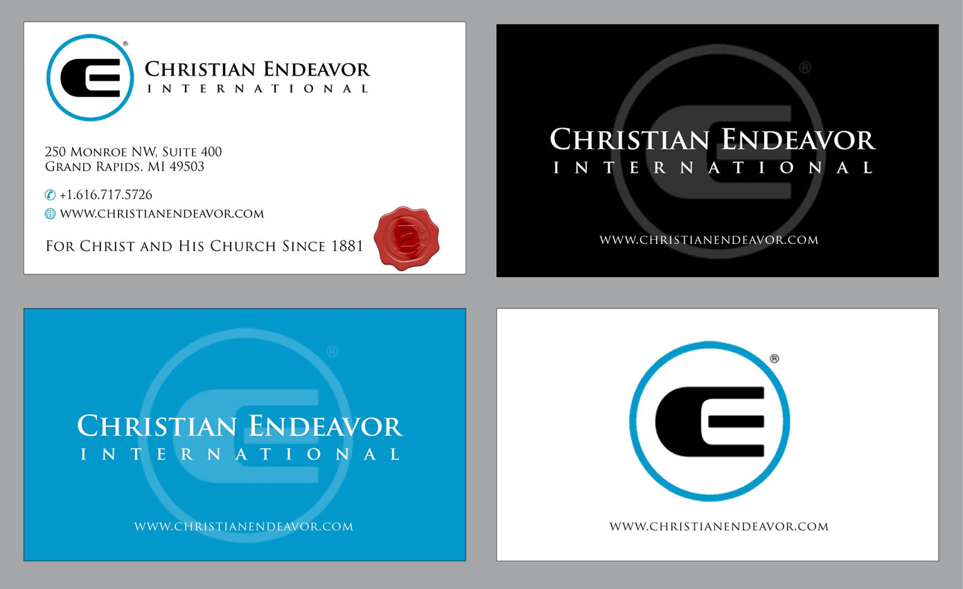Stationery Design by Sbss for Christian Endeavor International | Design #1532122