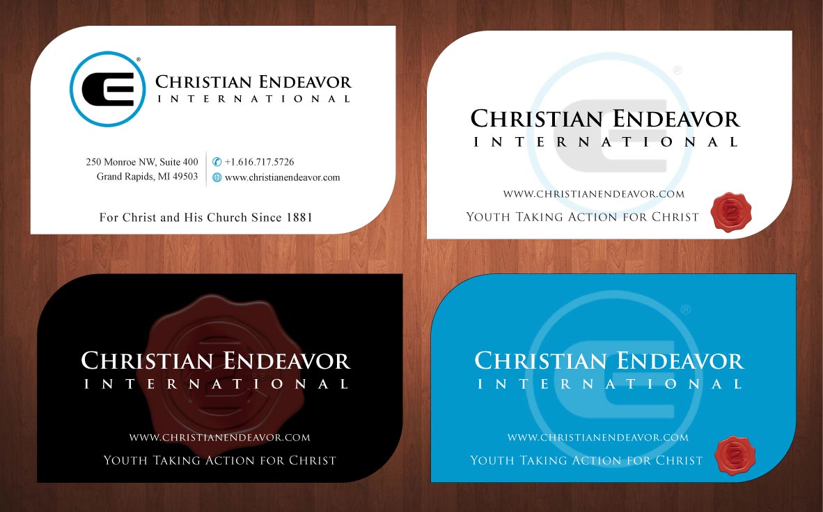 Stationery Design by Sbss for Christian Endeavor International | Design #1532125