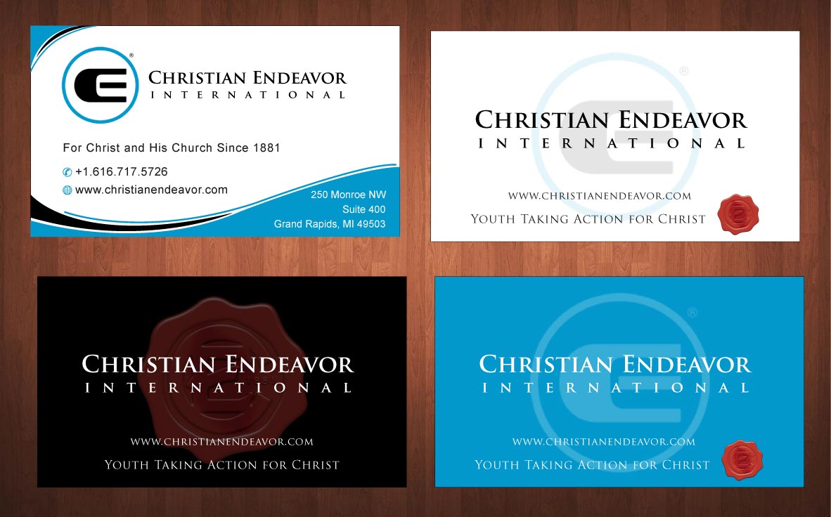 Stationery Design by Sbss for Christian Endeavor International | Design #1532959