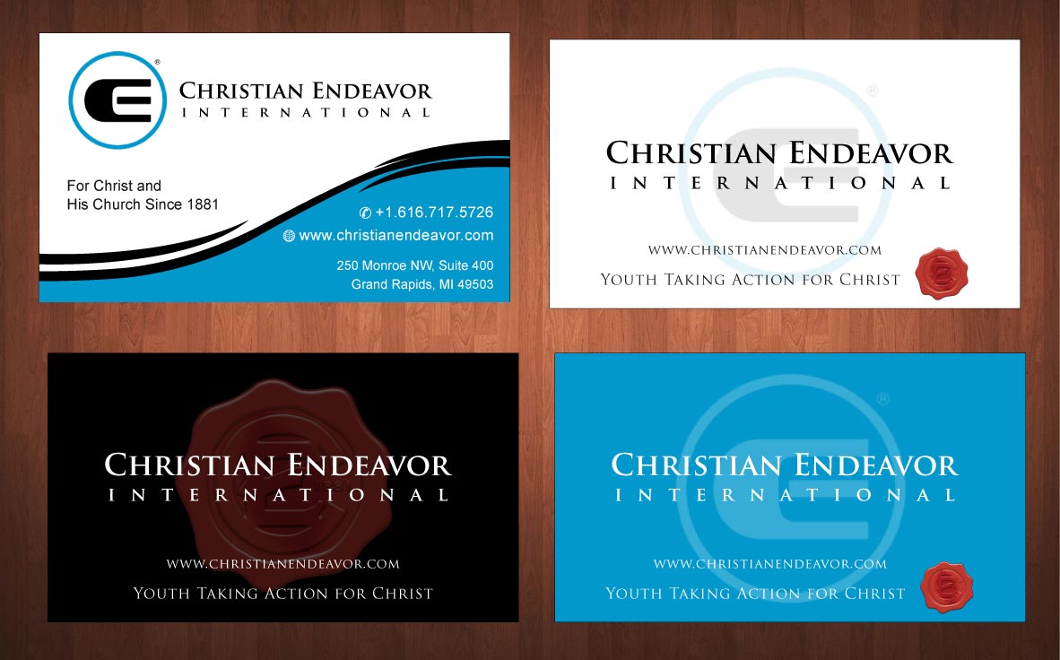 Stationery Design by Sbss for Christian Endeavor International | Design #1532960
