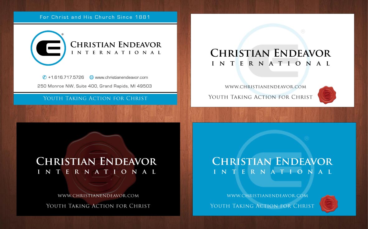 Stationery Design by Sbss for Christian Endeavor International | Design #1532971