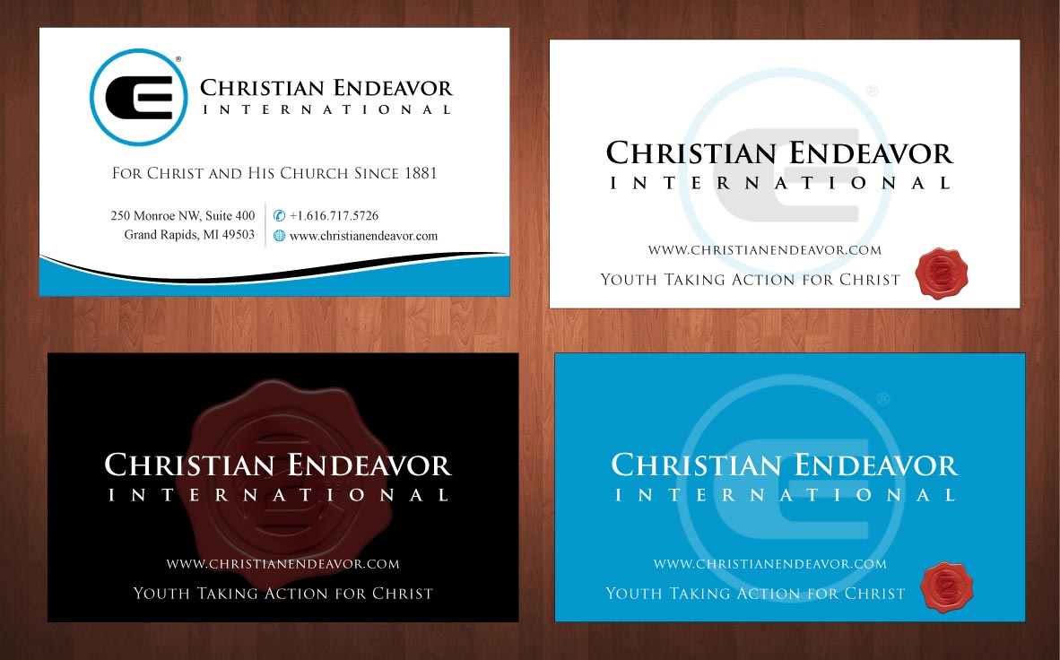 Stationery Design by Sbss for Christian Endeavor International | Design #1532972