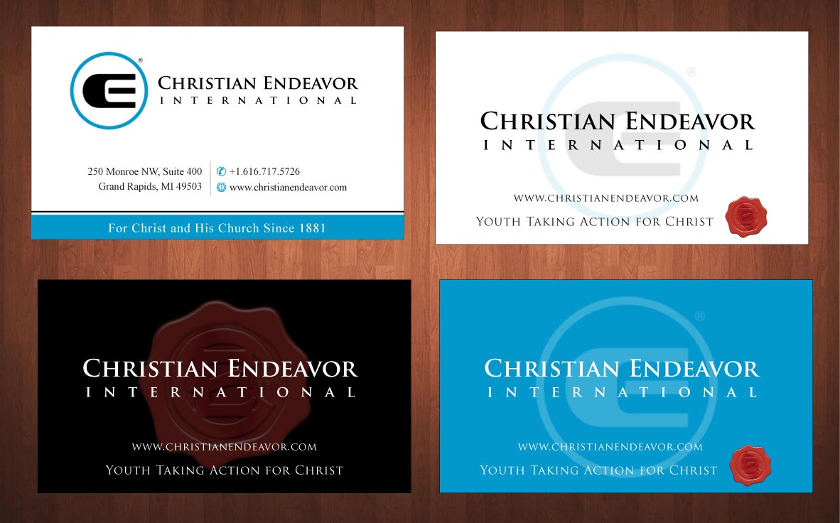 Stationery Design by Sbss for Christian Endeavor International | Design #1532977