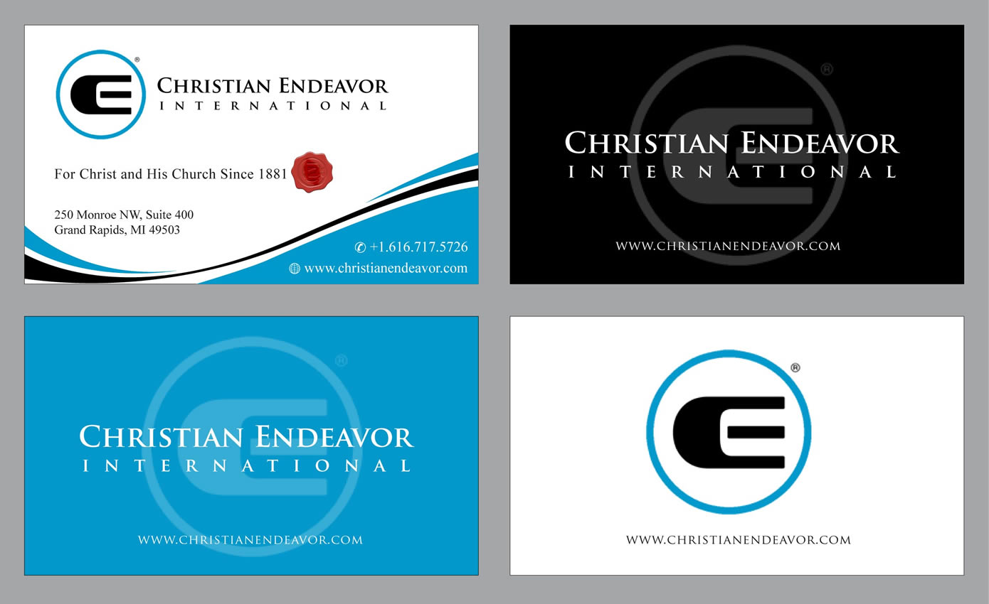 Stationery Design by Sbss for Christian Endeavor International | Design #1532983