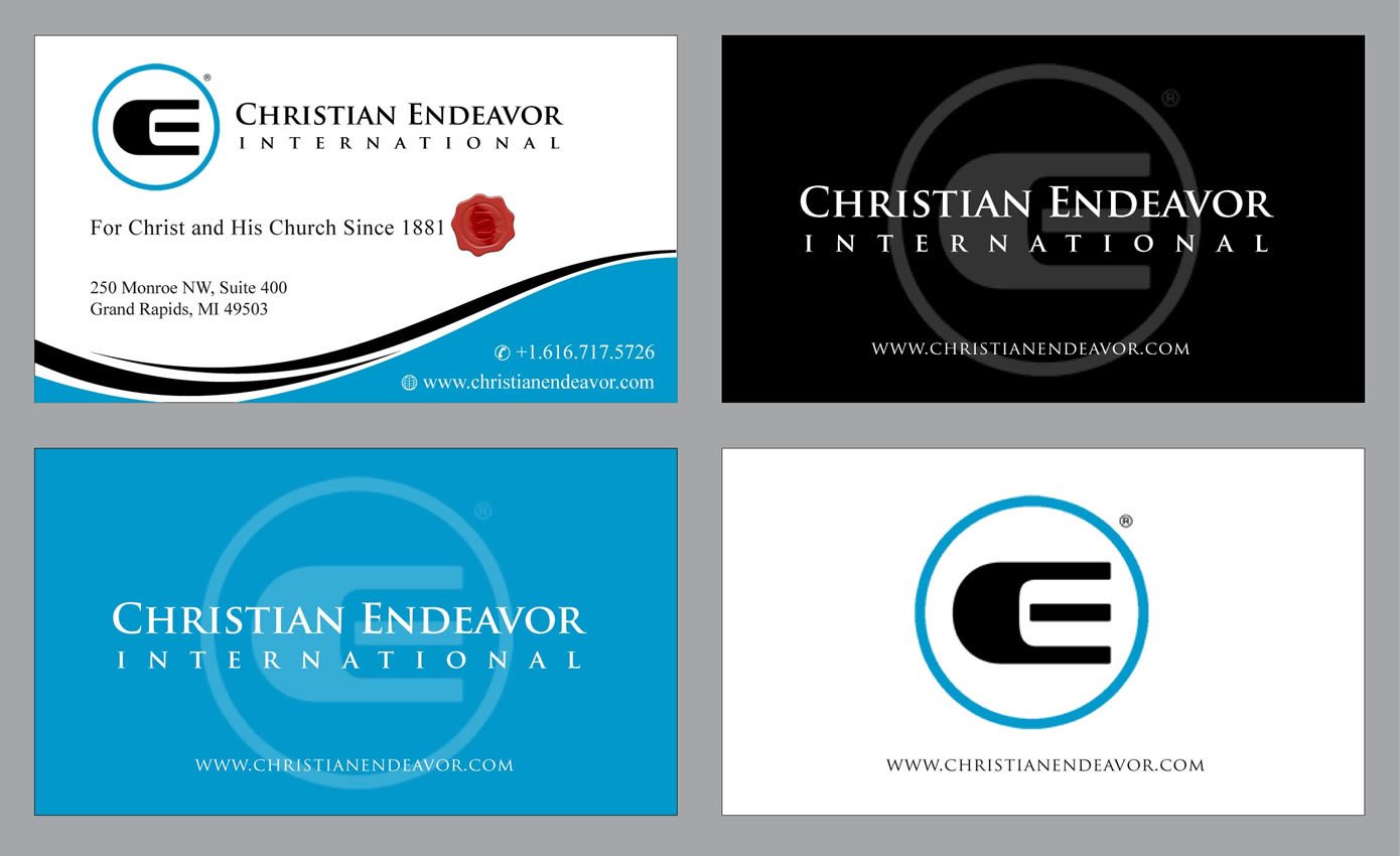 Stationery Design by Sbss for Christian Endeavor International | Design #1532985