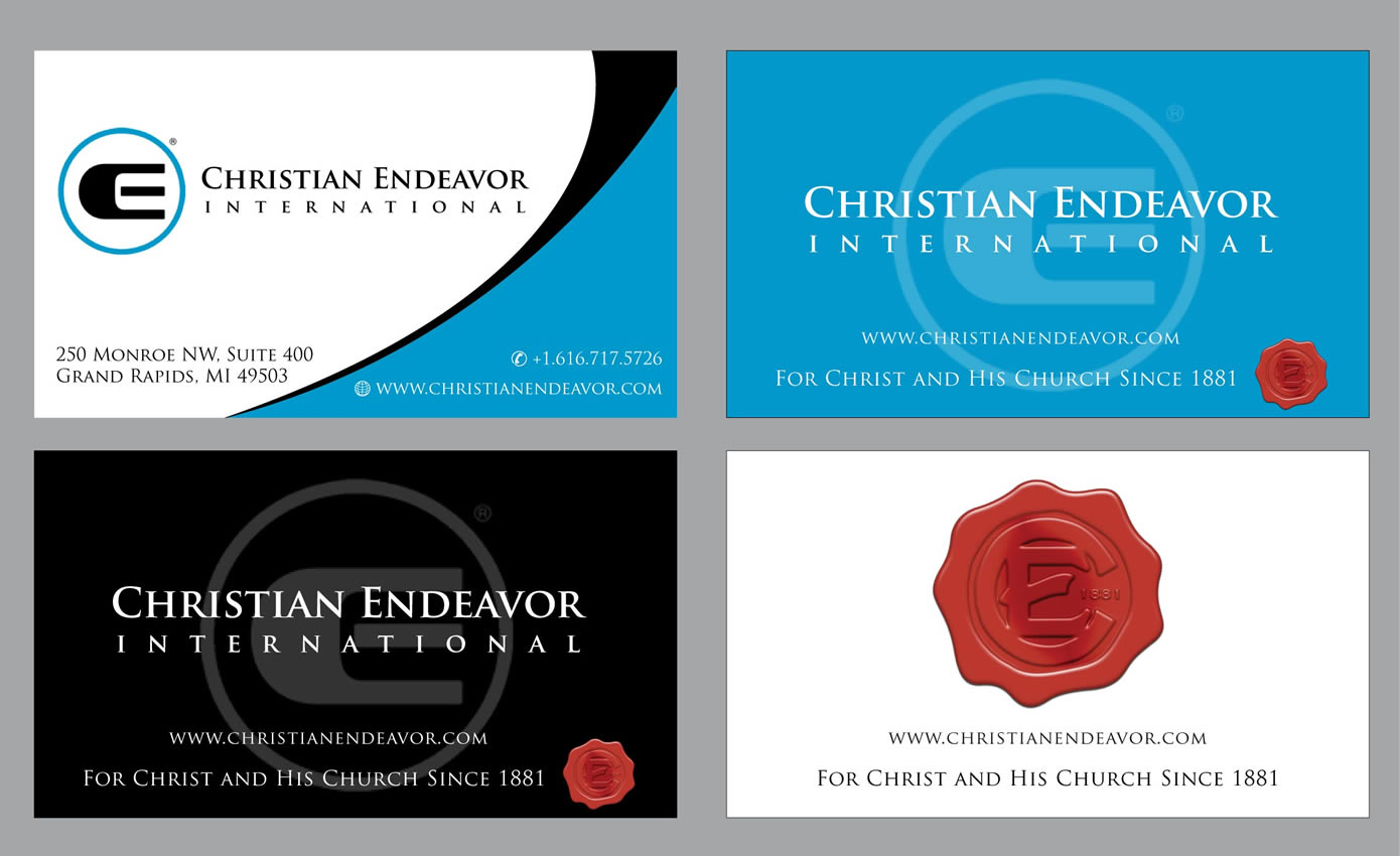 Stationery Design by Sbss for Christian Endeavor International | Design #1532992