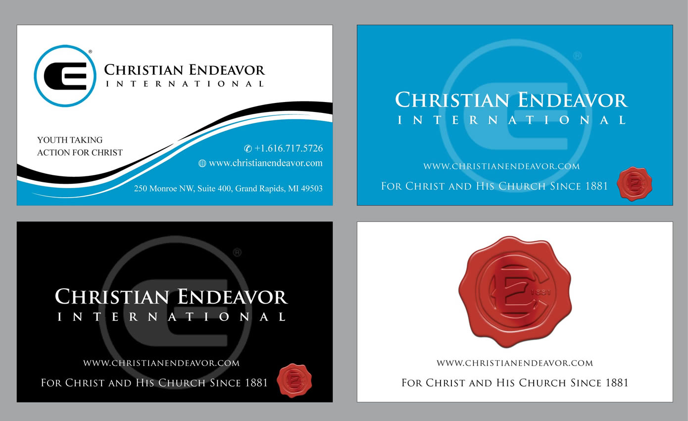 Stationery Design by Sbss for Christian Endeavor International | Design #1533008