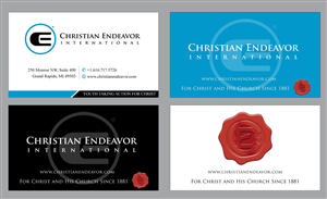 Stationery Design by Sbss for Christian Endeavor International | Design: #1533019