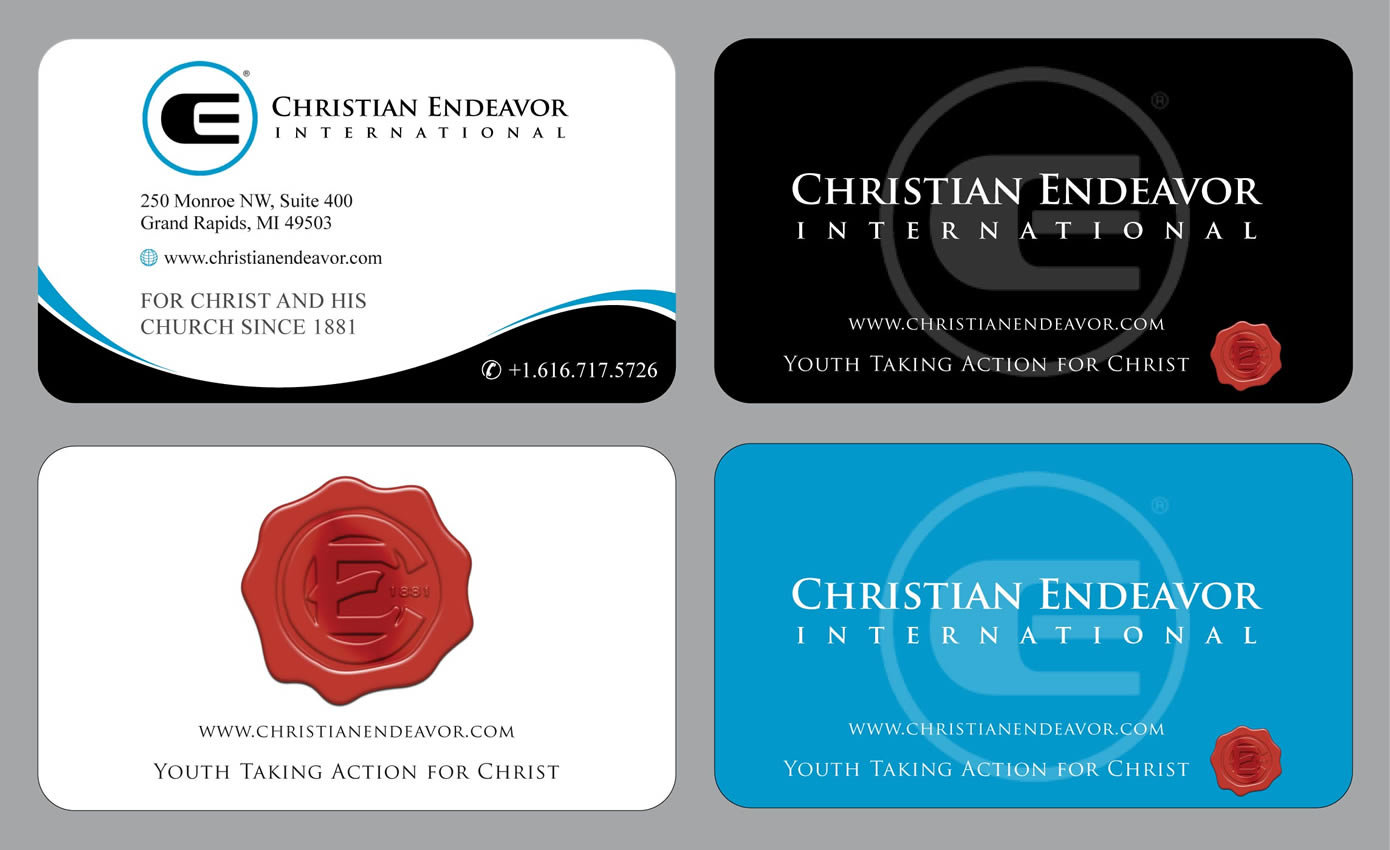 Stationery Design by Sbss for Christian Endeavor International | Design #1533303