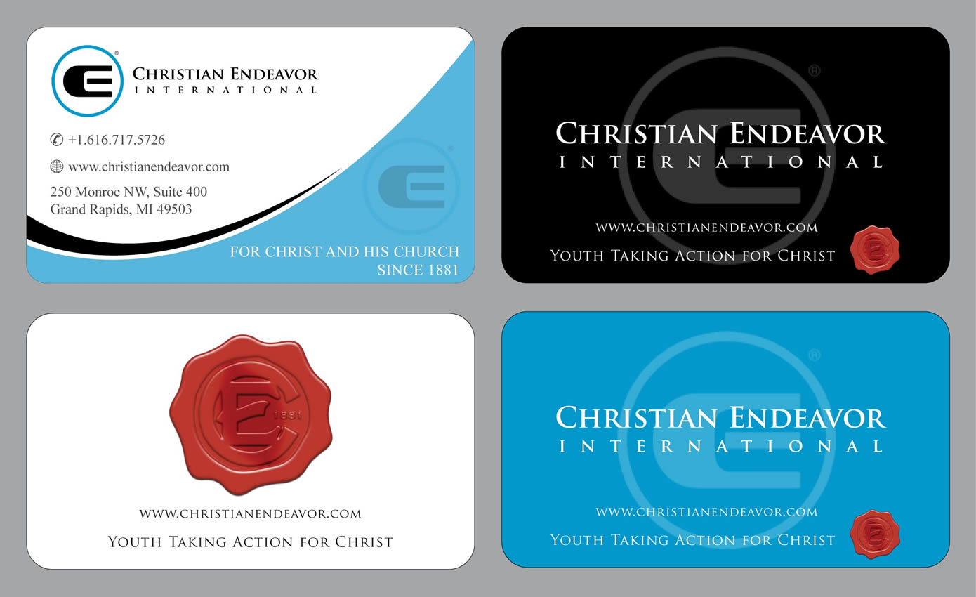Stationery Design by Sbss for Christian Endeavor International | Design #1533315