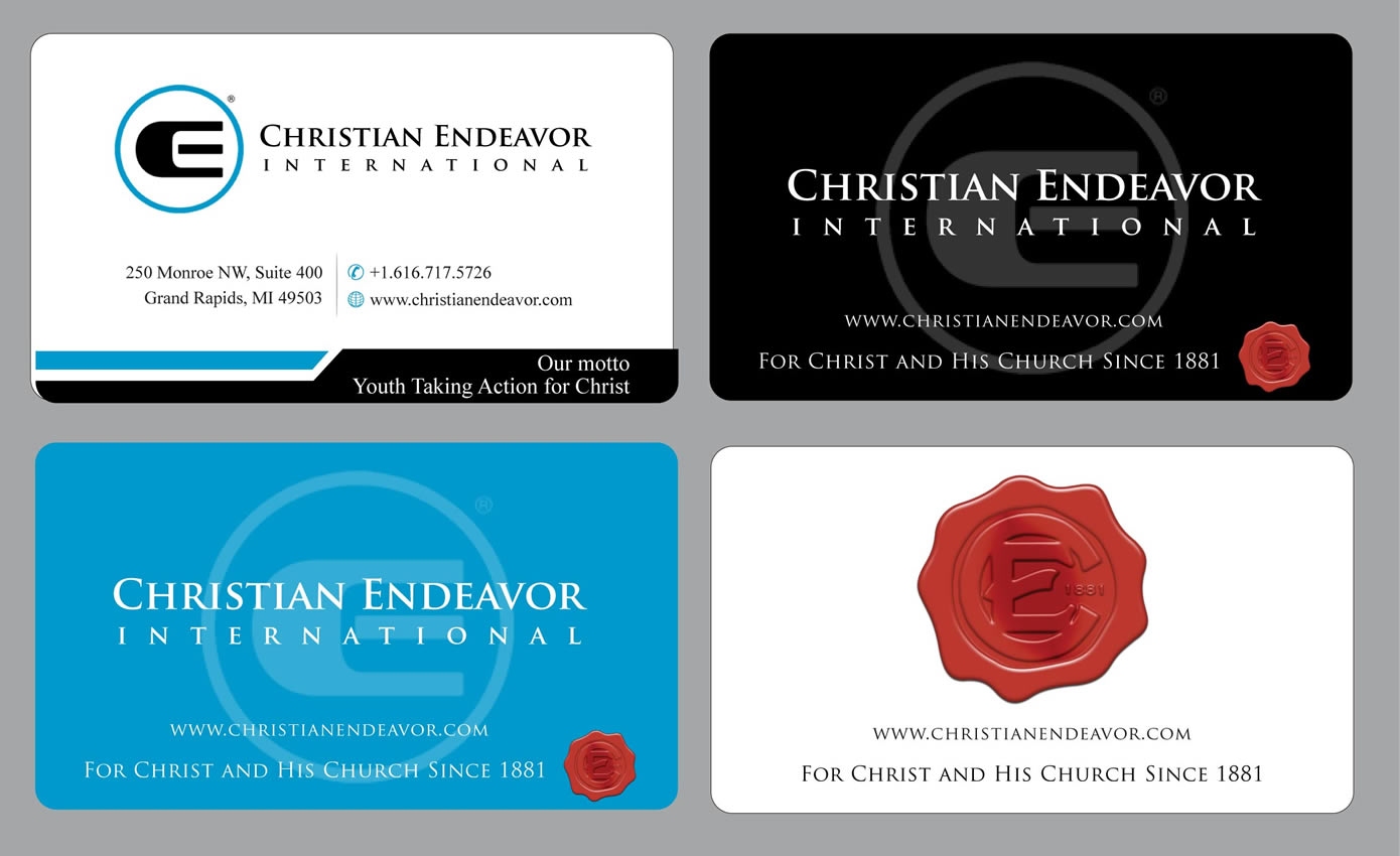 Stationery Design by Sbss for Christian Endeavor International | Design #1533324