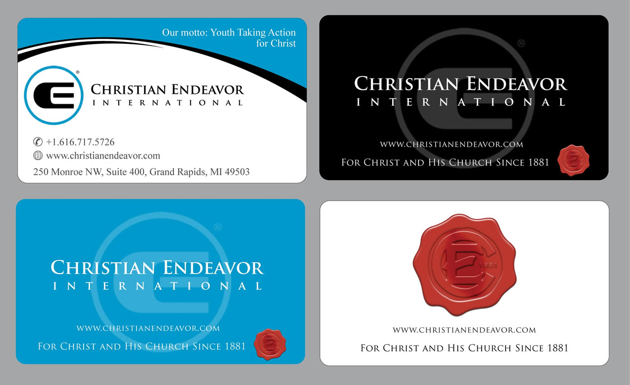 Diseño de Papelería por Sbss para Christian Endeavor International | Diseño #1533616