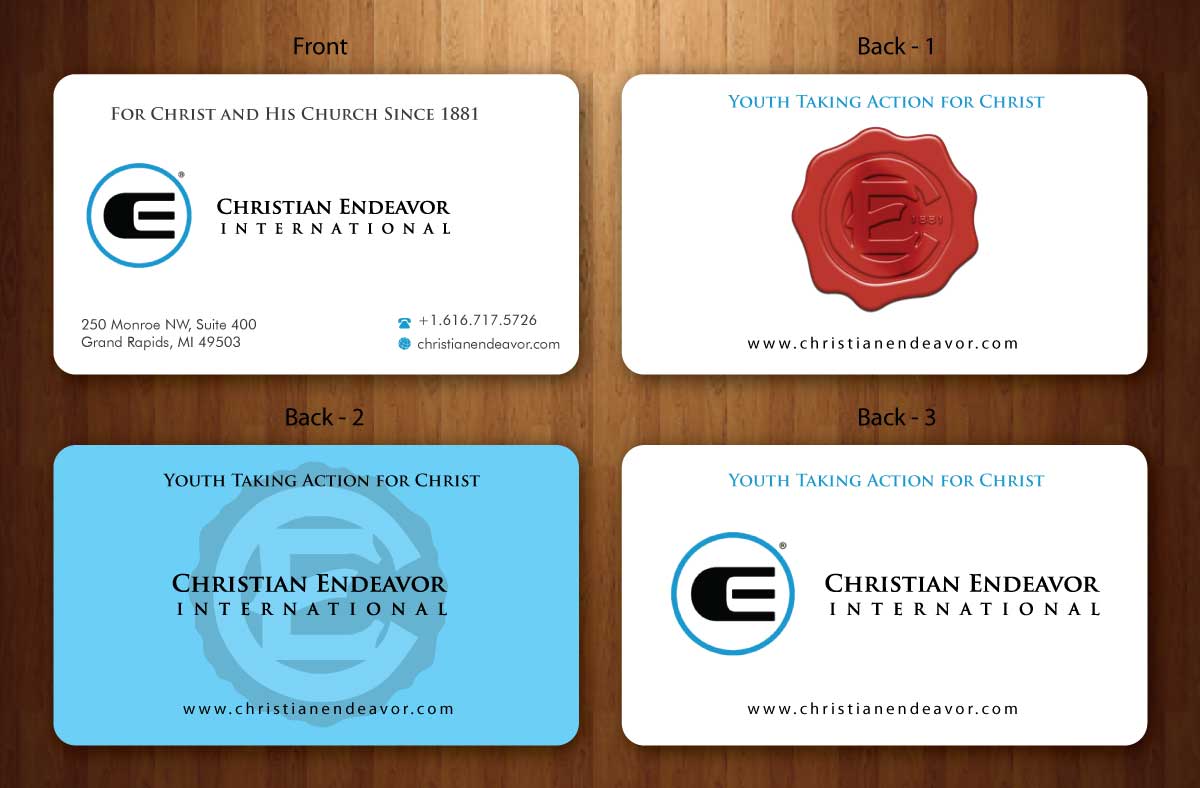 Stationery Design by Sbss for Christian Endeavor International | Design #1536796