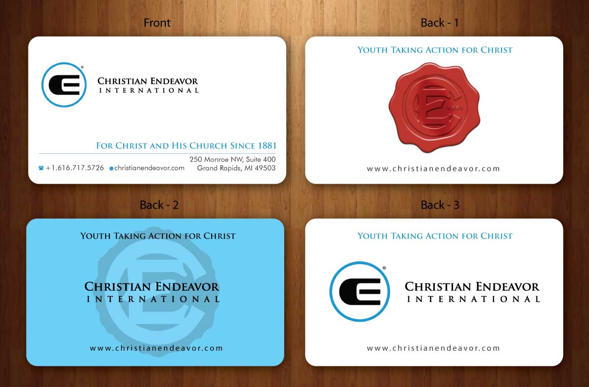 Stationery Design by Sbss for Christian Endeavor International | Design #1536803