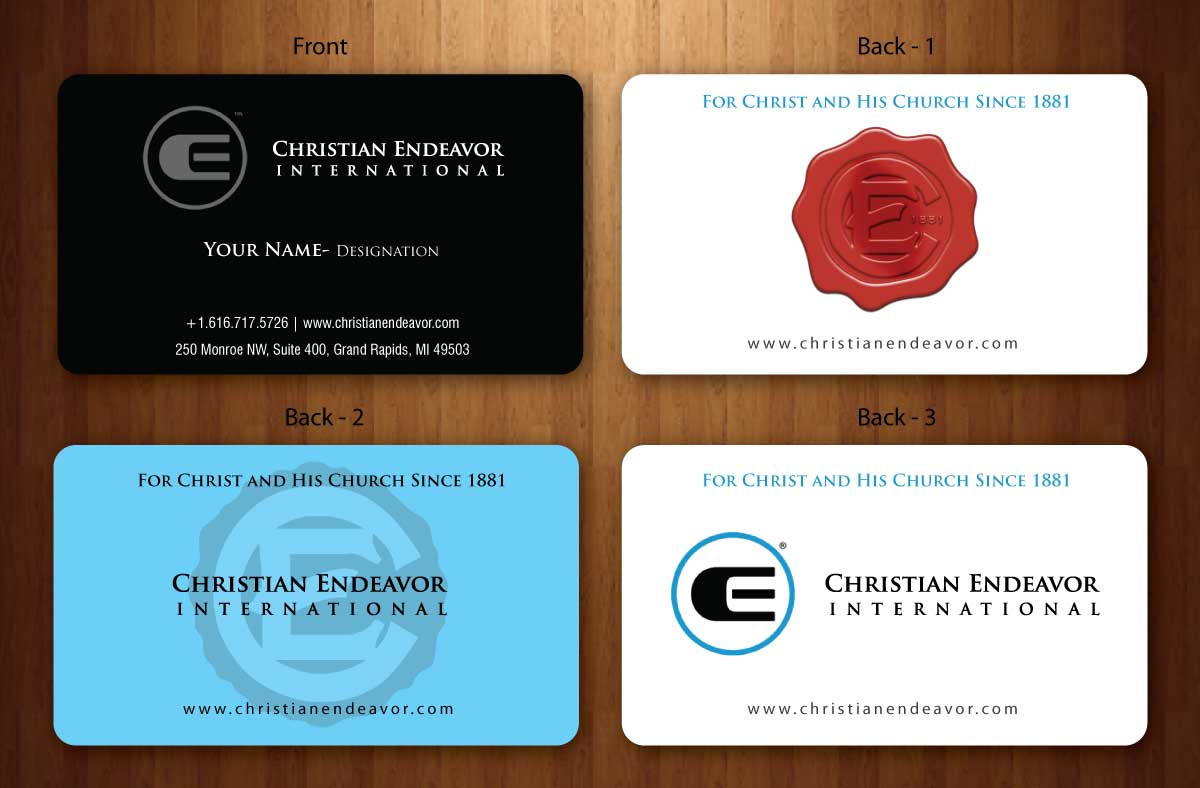 Stationery Design by Sbss for Christian Endeavor International | Design #1536804