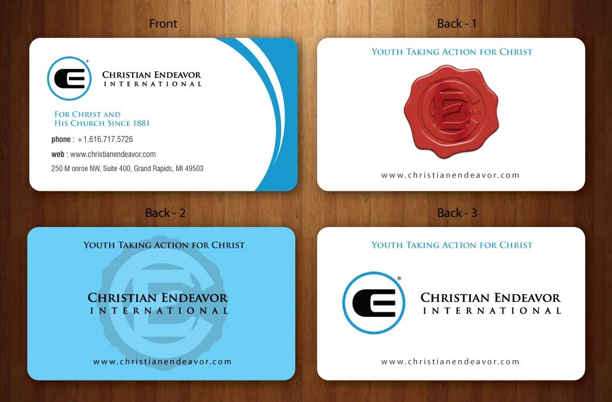 Stationery Design by Sbss for Christian Endeavor International | Design #1536831