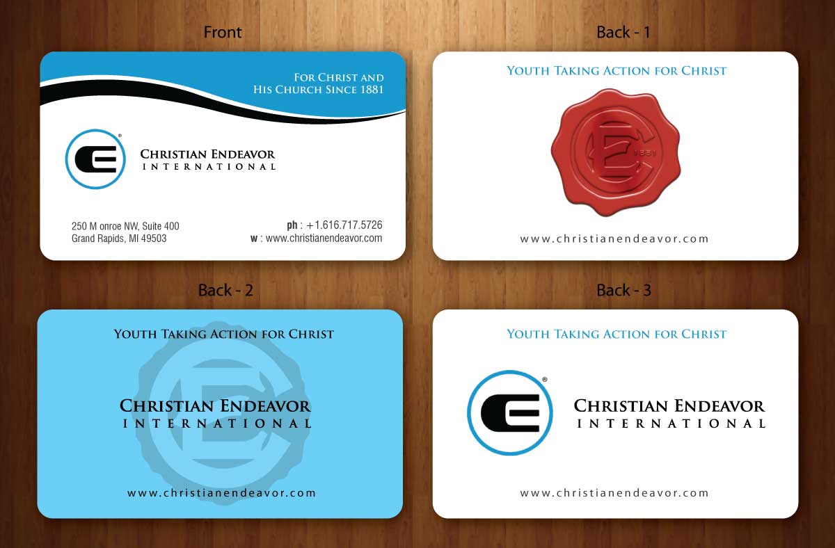 Stationery Design by Sbss for Christian Endeavor International | Design #1536832