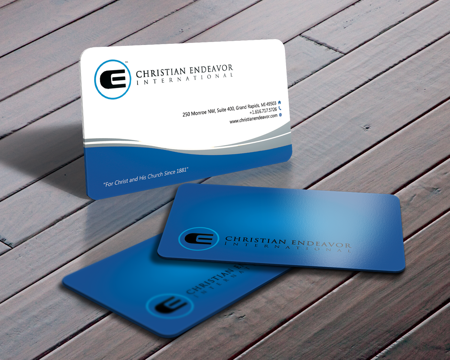 Stationery Design by Sarah Mathews for Christian Endeavor International | Design #1548174