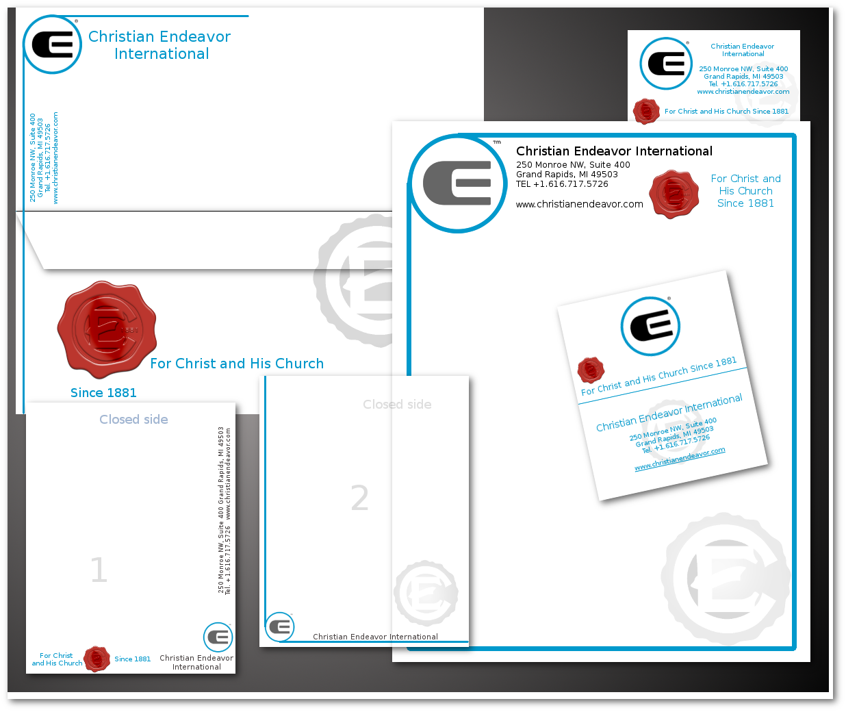 Stationery Design by carl100 for Christian Endeavor International | Design #1536752