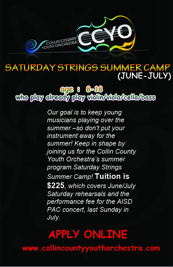 Poster Design by Maryam for Collin County Youth Orchestra | Design #1545156