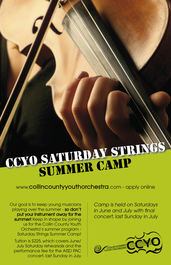 Poster Design by Dalibor Zunic for Collin County Youth Orchestra | Design #1533188