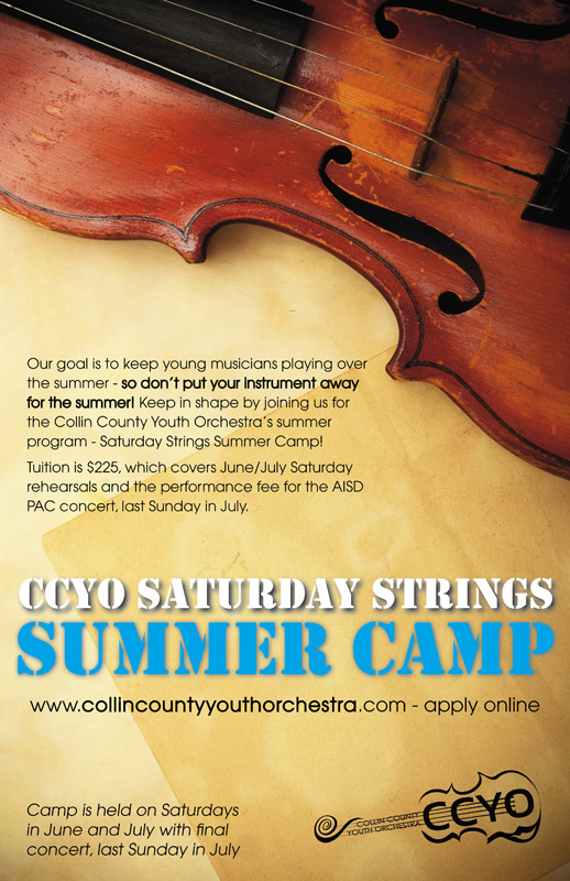 Poster Design by Dalibor Zunic for Collin County Youth Orchestra | Design #1533270