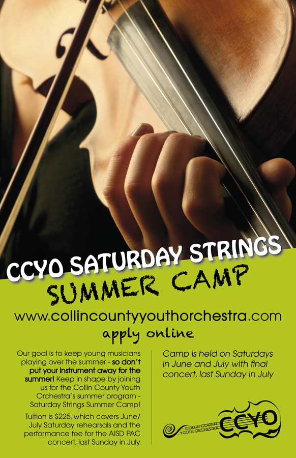 Poster Design by Dalibor Zunic for Collin County Youth Orchestra | Design #1533449