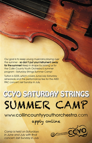 Poster Design by Dalibor Zunic for Collin County Youth Orchestra | Design: #1533471