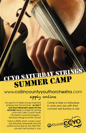 Poster Design by Dalibor Zunic for Collin County Youth Orchestra | Design: #1543590