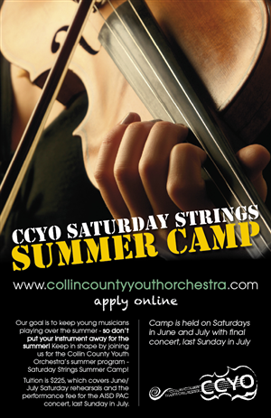 Poster Design by Dalibor Zunic for Collin County Youth Orchestra | Design: #1543608