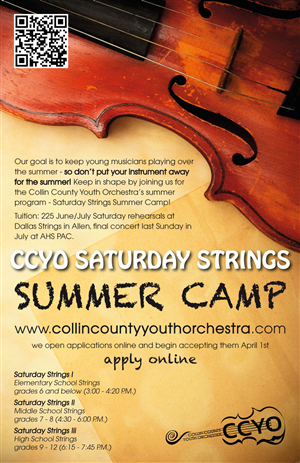 Poster Design by Dalibor Zunic for Collin County Youth Orchestra | Design: #1566856