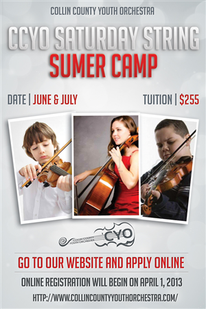 Poster Design by goodmonkey for Collin County Youth Orchestra | Design: #1542833