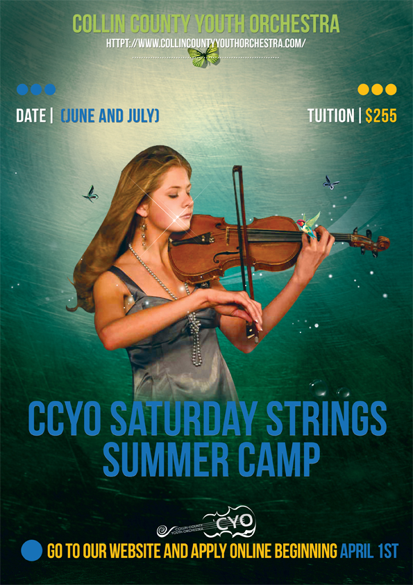 Poster Design by goodmonkey for Collin County Youth Orchestra | Design #1545157