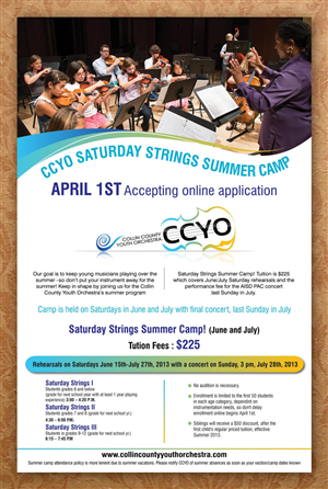 Diseño de Póster por Sbss para Collin County Youth Orchestra | Diseño: #1545160