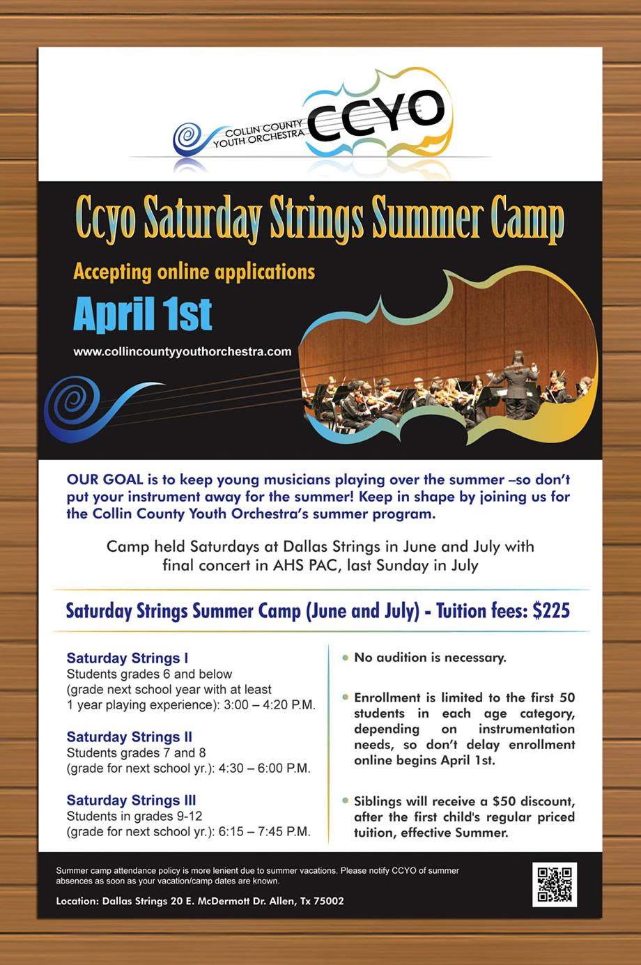 Design de Poster par Sbss pour Collin County Youth Orchestra | Design #1553052