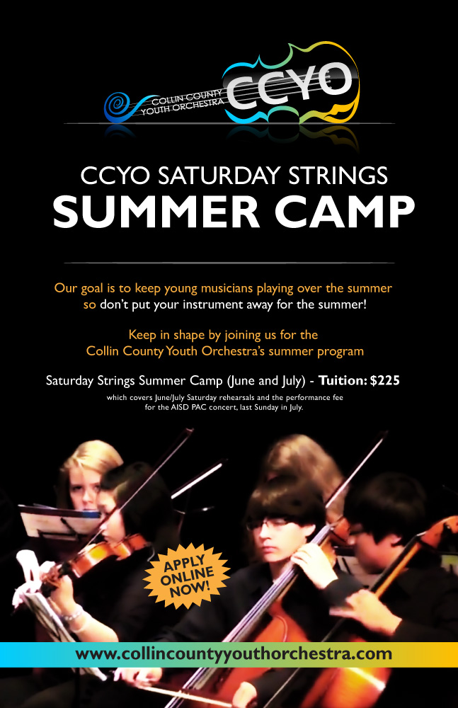 Design de Poster par creative.visuals pour Collin County Youth Orchestra | Design #1540060