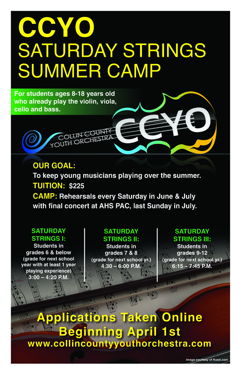 Design de Poster par tjgdzns pour Collin County Youth Orchestra | Design #1548988