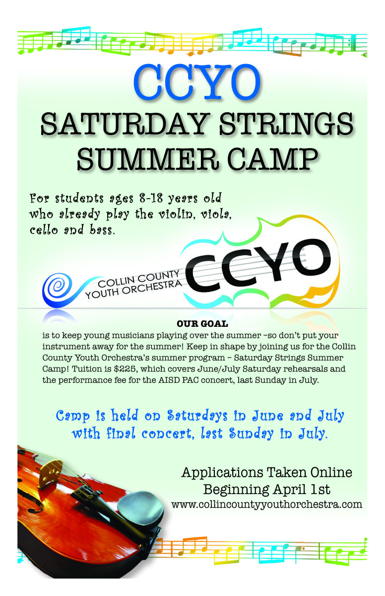 Design de Poster par tjgdzns pour Collin County Youth Orchestra | Design #1548989