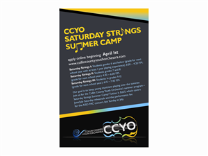 Design de Poster par Alexandra pour Collin County Youth Orchestra | Design #1539295
