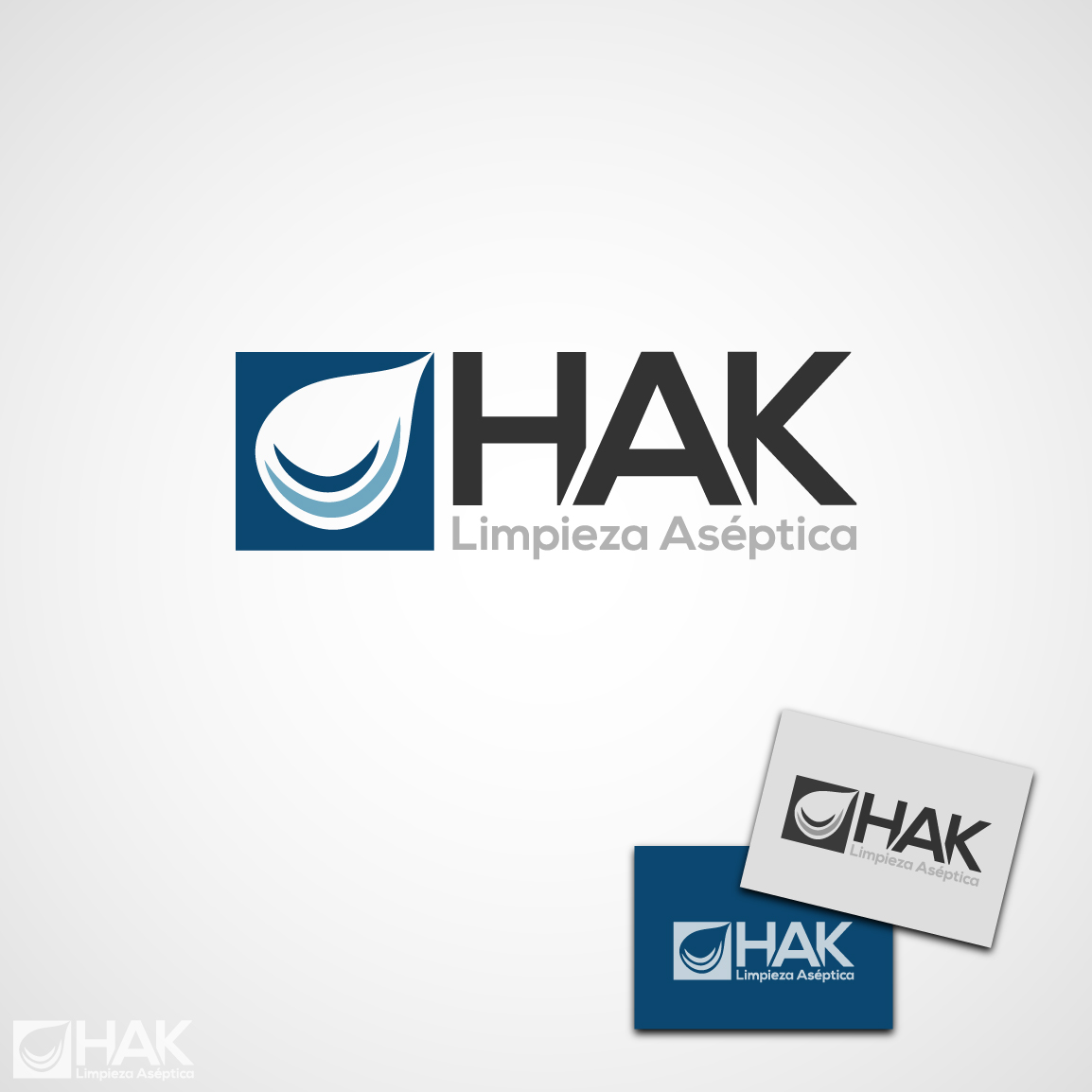 Diseño de Logo por Fanol Ademi para HAK limpieza aseptica de tanques | Diseño: #1572516