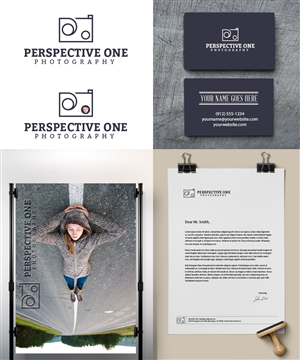 Perspective One Photography | Logo Design by Intro Base